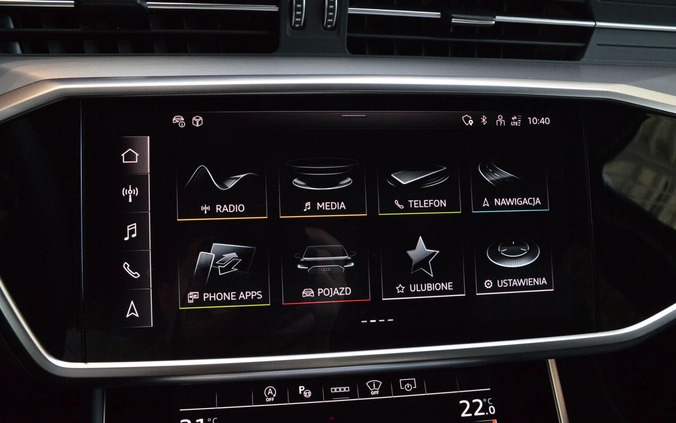 Audi A6 cena 267900 przebieg: 44934, rok produkcji 2023 z Rajgród małe 781